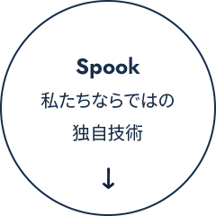 Spook 私たちならではの独自技術